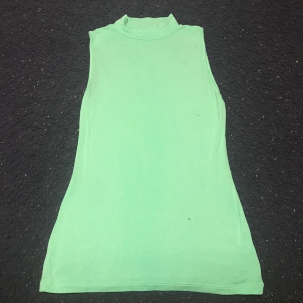 Teal, Long Tank Top